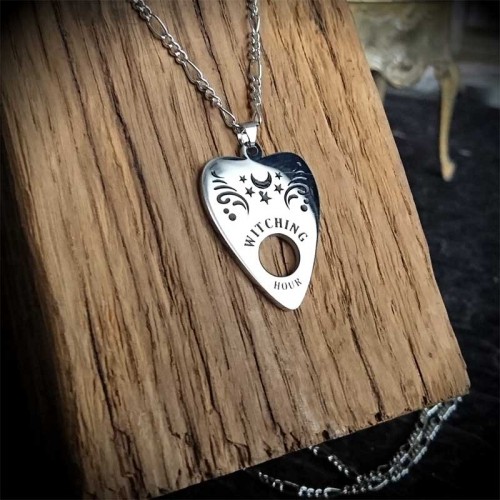 Collier Ouija en acier,...