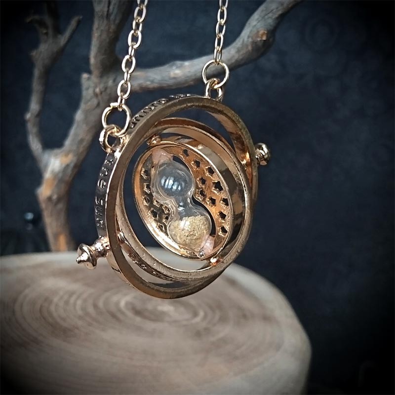 Retourneur de temps - collier Harry potter + Vif d'or - vêtements harry  potter 