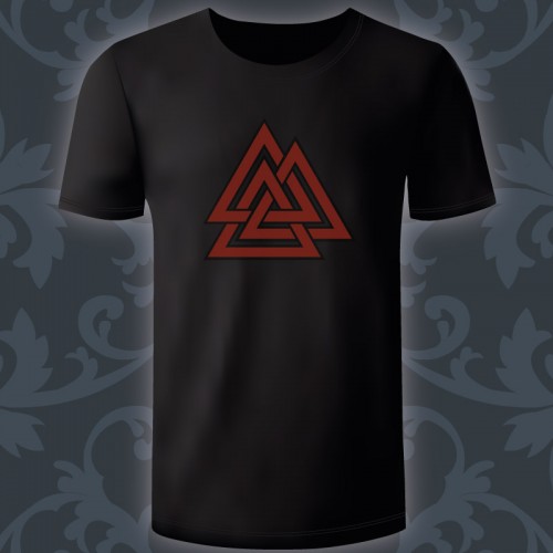 T-shirt Homme valknut,...