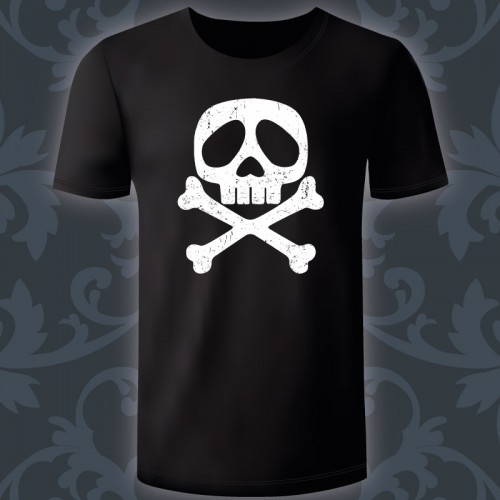 T-shirt Homme Tête de mort...