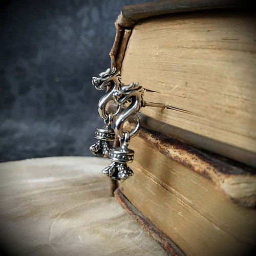 Boucles d'oreilles dragon...