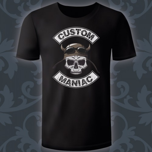 T-shirt Homme Custom Maniac
