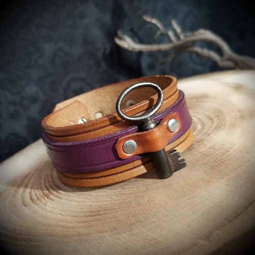 Bracelet cuir artisanal...