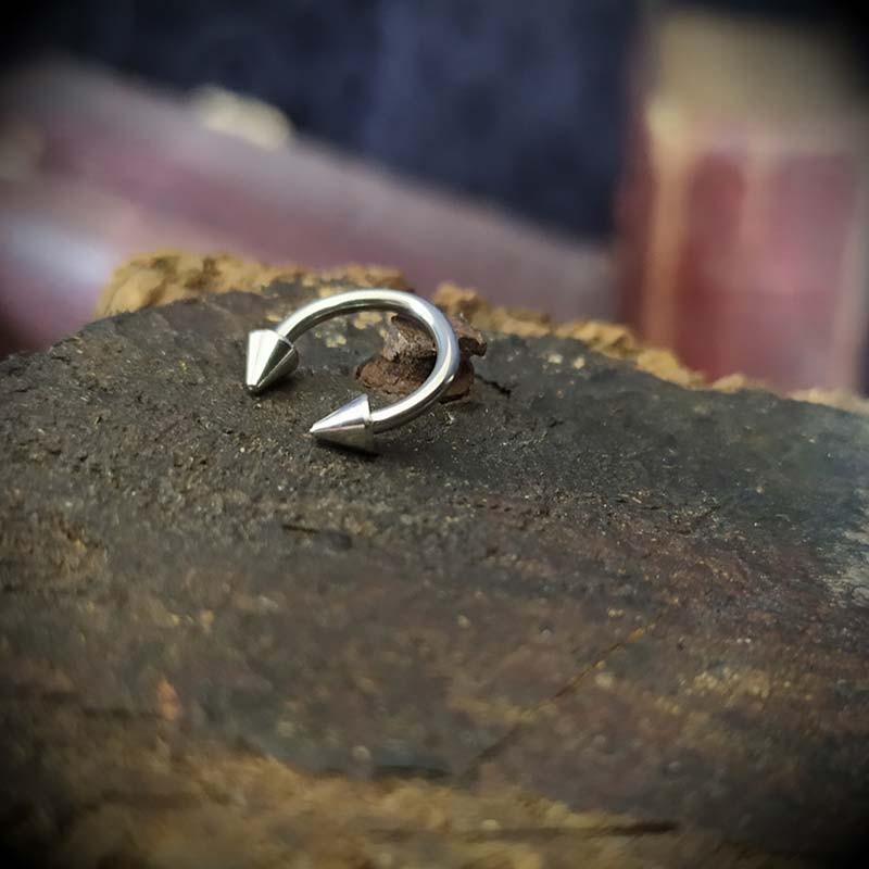 Septum Piercing Anneaux De Septum En Fer U00e0 Cheval 8mm Septum En Acier Inoxydable 16G Anneau De Piercing Pour Les Piercing Nez Anneau