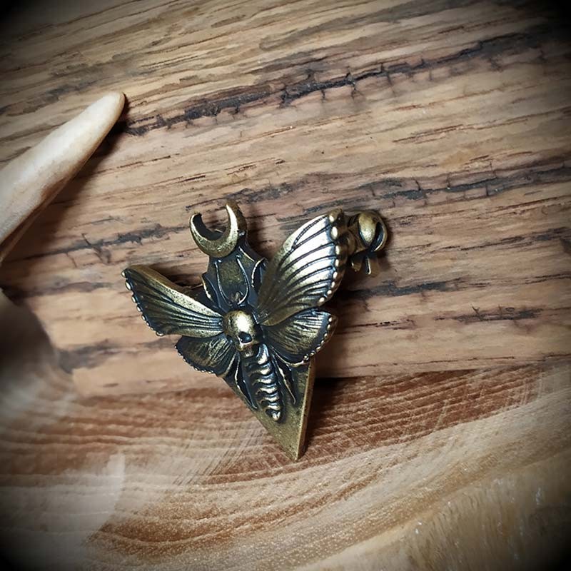Broche Vintage Sphynx (sphinx) - Occasion - Bijou Fantaisie Ou Symbolique
