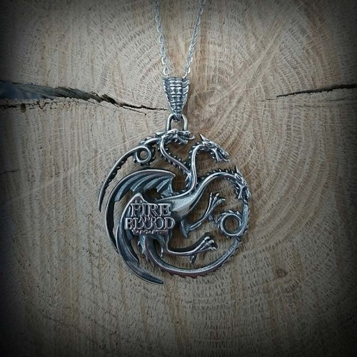 Pendentif Maison Targaryen...