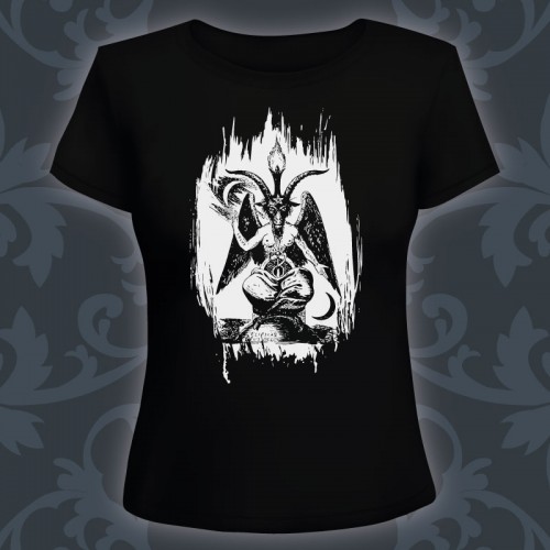 T-shirt Femme Baphomet classic