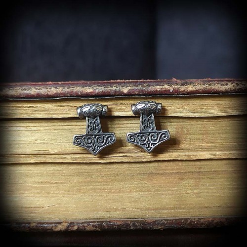 Boucles d'oreilles Mjolnir