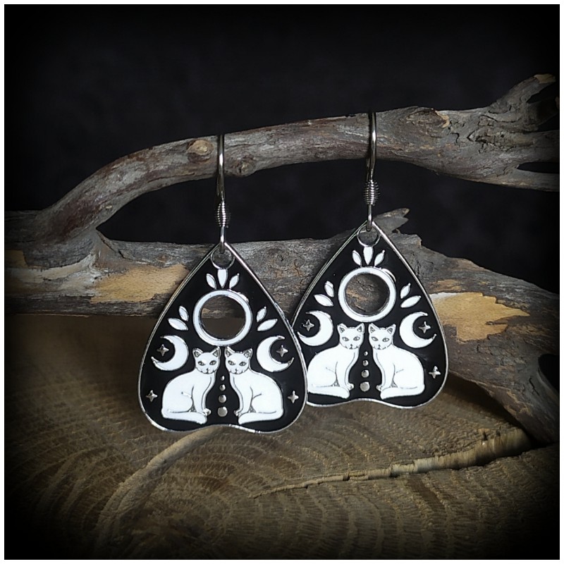 Boucles d’oreilles Chats Créateurs