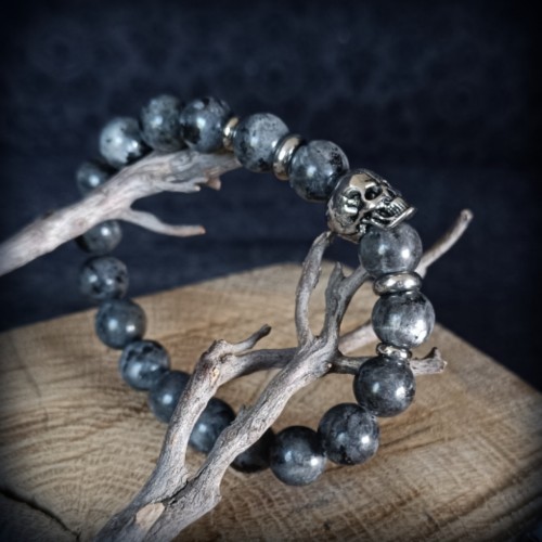 Bracelet perles labradorite...