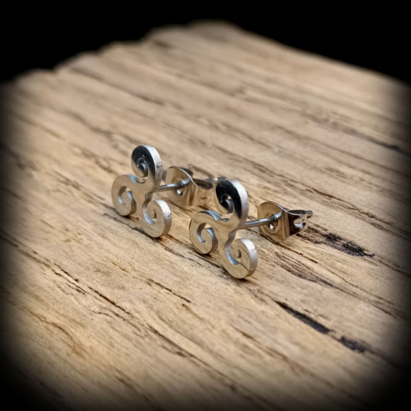 Boucles d'oreilles cuir fleur TESSA | L'Atelier de Jane