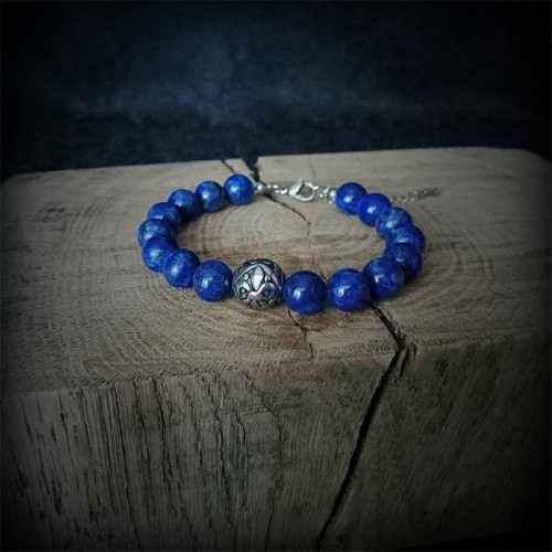 Bracelet perles Lapis...