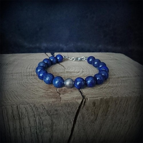 Bracelet perles Lapis...